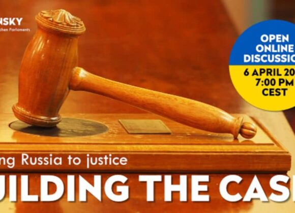 Pavlo Kuftyryev took part in the conference “Bringing Russia to justice: Building the case”